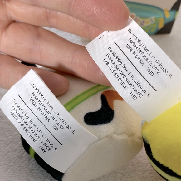 Original Squishmallows McDonalds Happy Meal Toys x2 Sunny & Cam - Picture 10 of 10